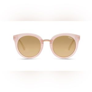 Pink Benefit x Quay Sunglasses